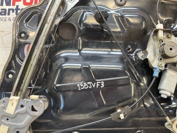 2006 Nissan Z33 350Z Front Driver Window Motor Regulator Asm Oem 13Bjvf3 - On Point Parts Inc