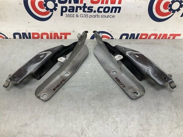 09-13 Infiniti V36 G37 Coupe Hood Hinges Oem 24Bklfi - On Point Parts Inc