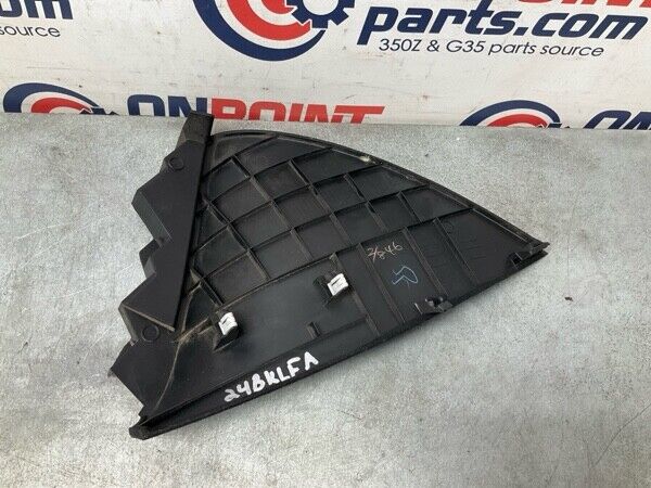 2011 Infiniti V36 G37 Front Driver Center Console Kick Panel Trim Oem 24Bklfa - On Point Parts Inc