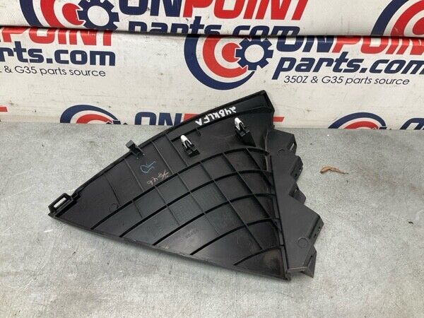 2011 Infiniti V36 G37 Front Driver Center Console Kick Panel Trim Oem 24Bklfa - On Point Parts Inc