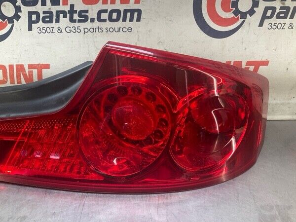 2007 Infiniti V35 G35 Passenger Tail Light Assembly Oem 14Bkyf2 - On Point Parts Inc