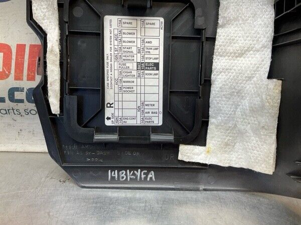 2007 Infiniti V35 G35 Driver Lower Kick Fuse Panel Trim Oem 14Bkyfa - On Point Parts Inc