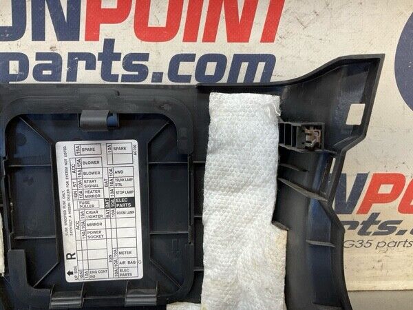 2007 Infiniti V35 G35 Driver Lower Kick Fuse Panel Trim Oem 14Bkyfa - On Point Parts Inc