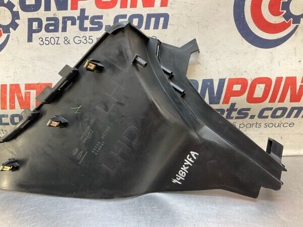 2007 Infiniti V35 G35 Front Driver Lower Kick Panel Trim Oem 14Bkyfa - On Point Parts Inc