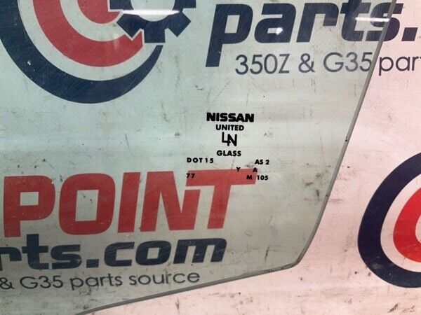 2013 Nissan A35 Maxima Front Driver Sedan Window Glass Oem 11Bagg1 - On Point Parts Inc