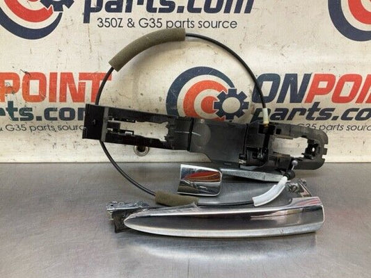 2013 Nissan A35 Maxima Rear Passenger Sedan Exterior Door Handle Oem 11Bagge - On Point Parts Inc