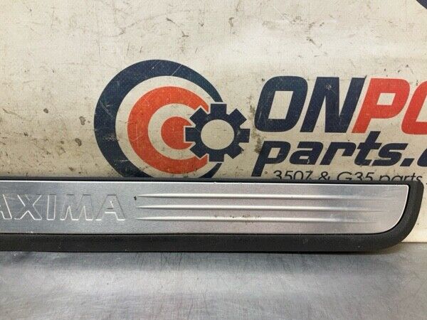 2013 Nissan A35 Maxima Front Passenger Door Threshold Kick Plate Oem 11Bagge - On Point Parts Inc
