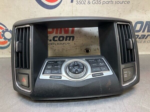 2013 Nissan A35 Maxima Media Screen Navigation Controls Oem 11Baggc - On Point Parts Inc