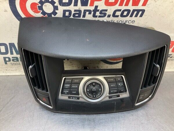 2013 Nissan A35 Maxima Media Screen Navigation Controls Oem 11Baggc - On Point Parts Inc
