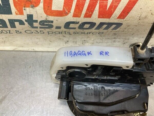 2013 Nissan A35 Maxima Rear Passenger Door Lock Actuator Oem 11Baggk - On Point Parts Inc