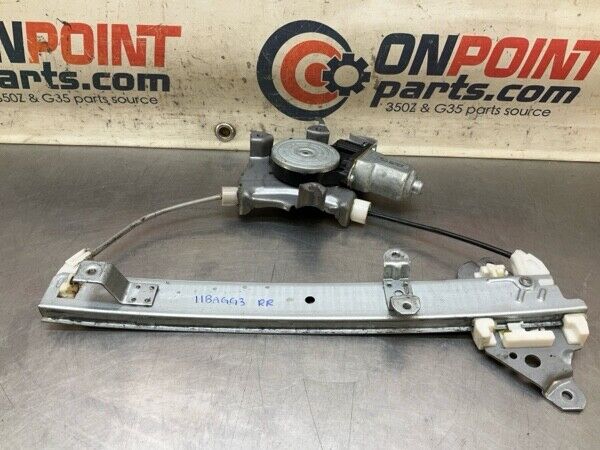 2013 Nissan A35 Maxima Rear Passenger Window Motor Regulator Asm Oem 11Bagg3 - On Point Parts Inc