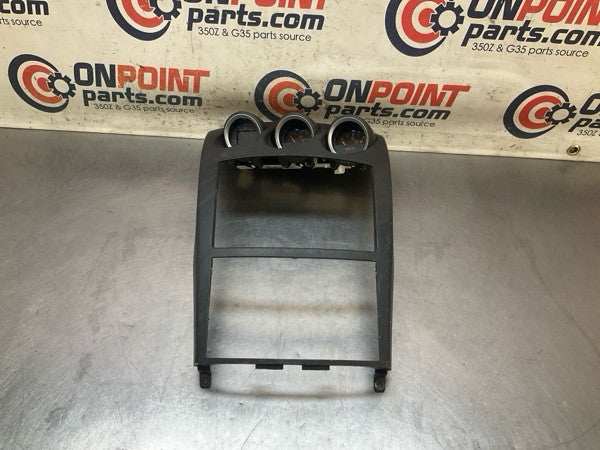 2004 Nissan Z33 350Z Center Dash Storage Bezel Trim With Gauages Oem 15Bapgc - On Point Parts Inc
