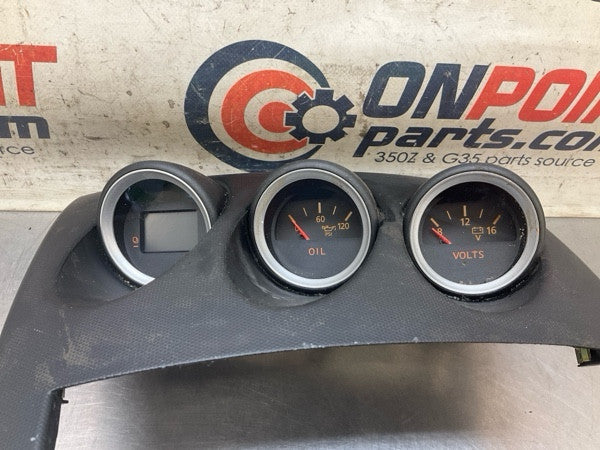 2004 Nissan Z33 350Z Center Dash Storage Bezel Trim With Gauages Oem 15Bapgc - On Point Parts Inc