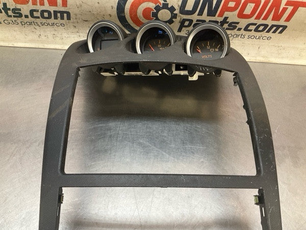 2004 Nissan Z33 350Z Center Dash Storage Bezel Trim With Gauages Oem 15Bapgc - On Point Parts Inc