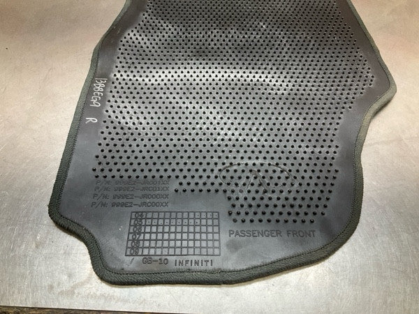 2006 Infiniti V35 G35 Front Passenger Coupe Interior Floor Carpet Oem 13Bbeg9 - On Point Parts Inc
