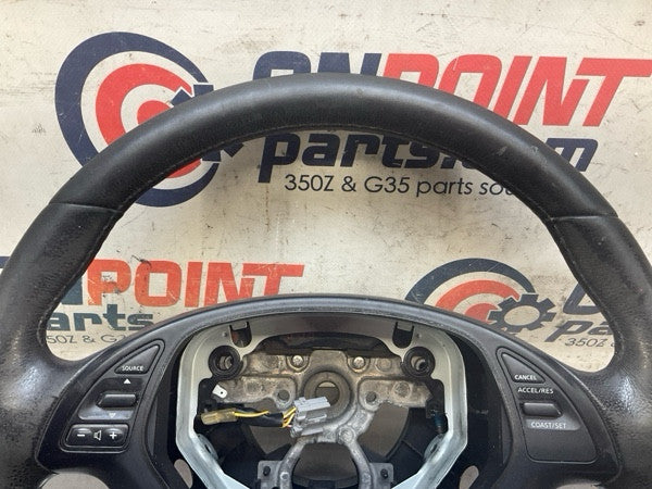 2012 Infiniti V36 G37 Driver Steering Wheel Radio Cruise Controls Oem 24Bcdga - On Point Parts Inc