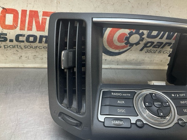 2012 Infiniti V36 G37 Front Media Screen Navigation Controls Oem 24Bcdgc - On Point Parts Inc