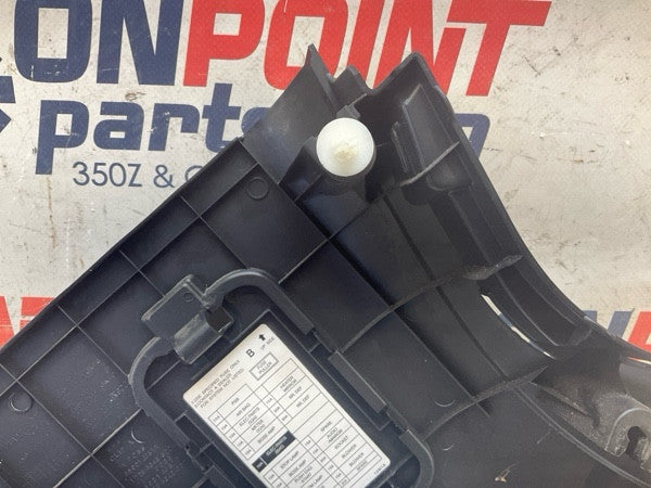 2012 Infiniti V36 G37 Front Driver Lower Kick Fuse Panel Trim Oem 24Bcdga - On Point Parts Inc