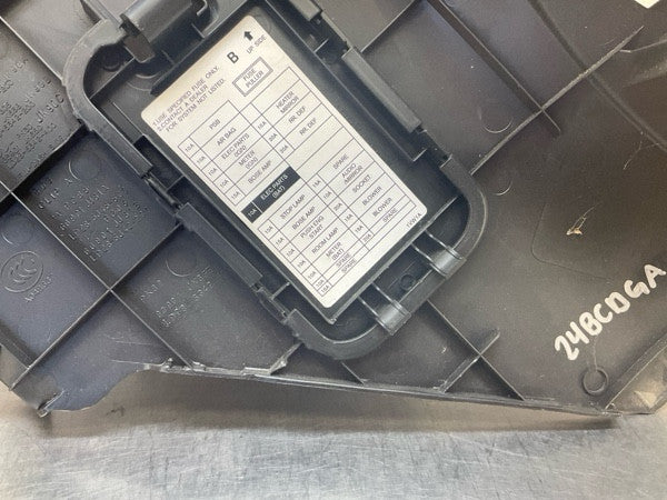 2012 Infiniti V36 G37 Front Driver Lower Kick Fuse Panel Trim Oem 24Bcdga - On Point Parts Inc