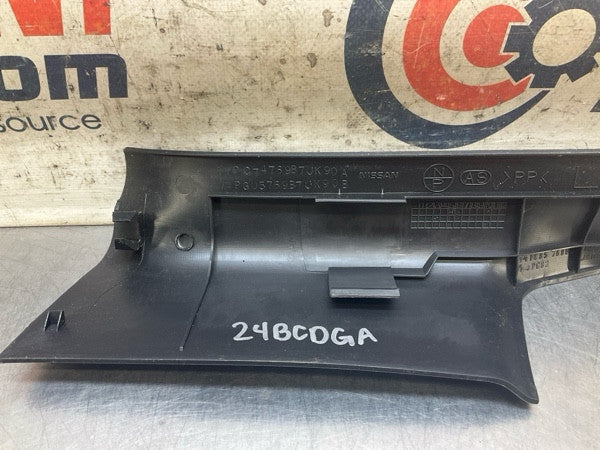 2012 Infiniti V36 G37 Front Driver Lower Kick Panel Trim Oem 24Bcdga - On Point Parts Inc