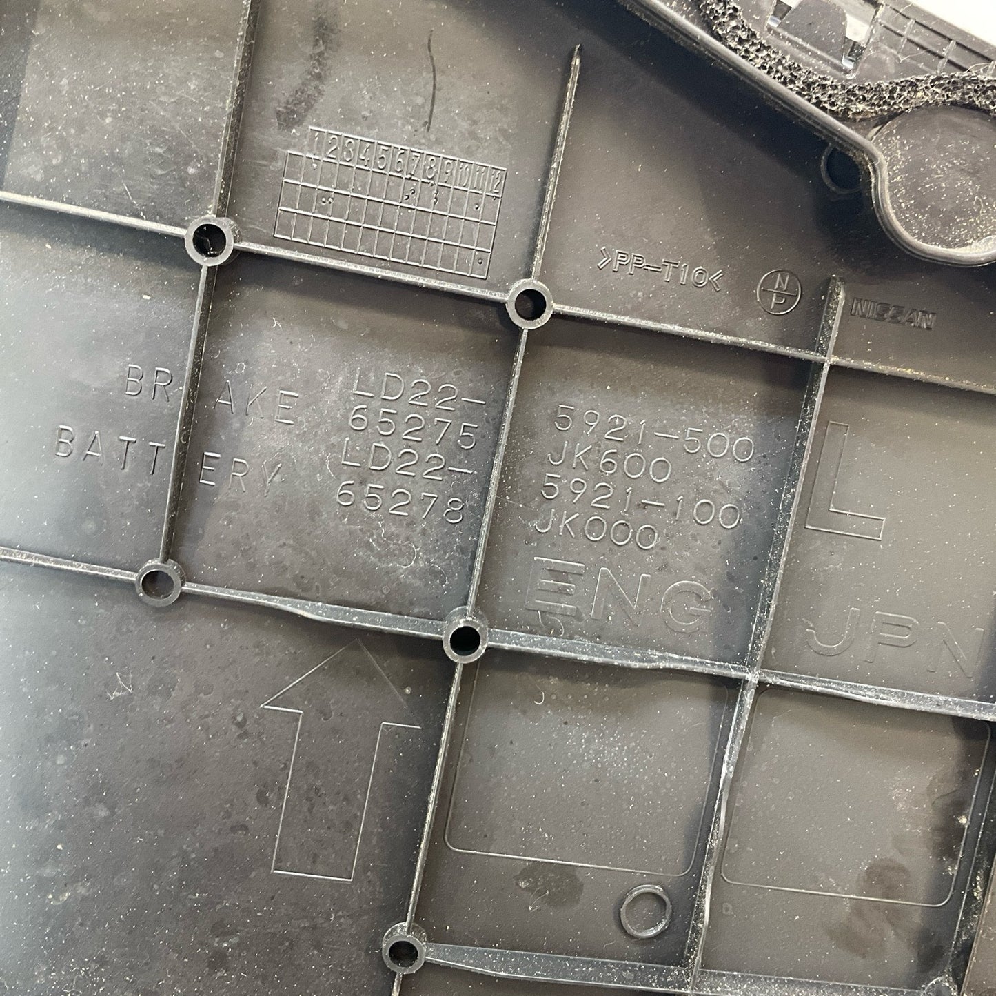 07-15 G35 G37 Q60 Brake Fluid Cover Bezel Panel 65275JK600 Oem 12Bd4Gg - On Point Parts Inc
