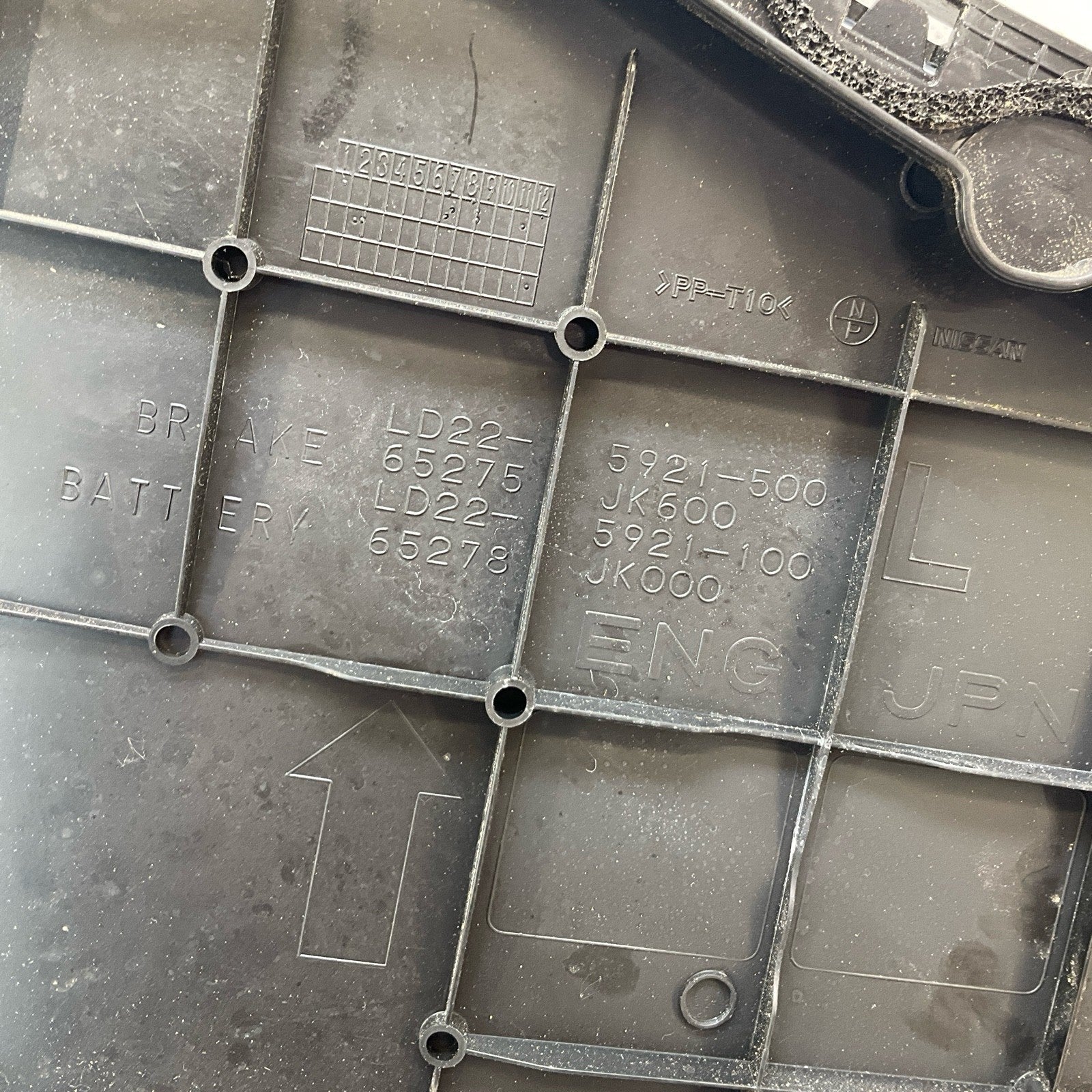 07-15 G35 G37 Q60 Brake Fluid Cover Bezel Panel 65275JK600 Oem 12Bd4Gg - On Point Parts Inc