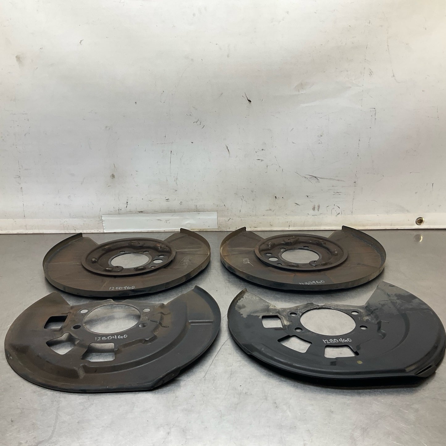 08-15 G37 Q50 Q60 Akebono Big Brake Caliper Set Oem 12Bd4G0 - On Point Parts Inc
