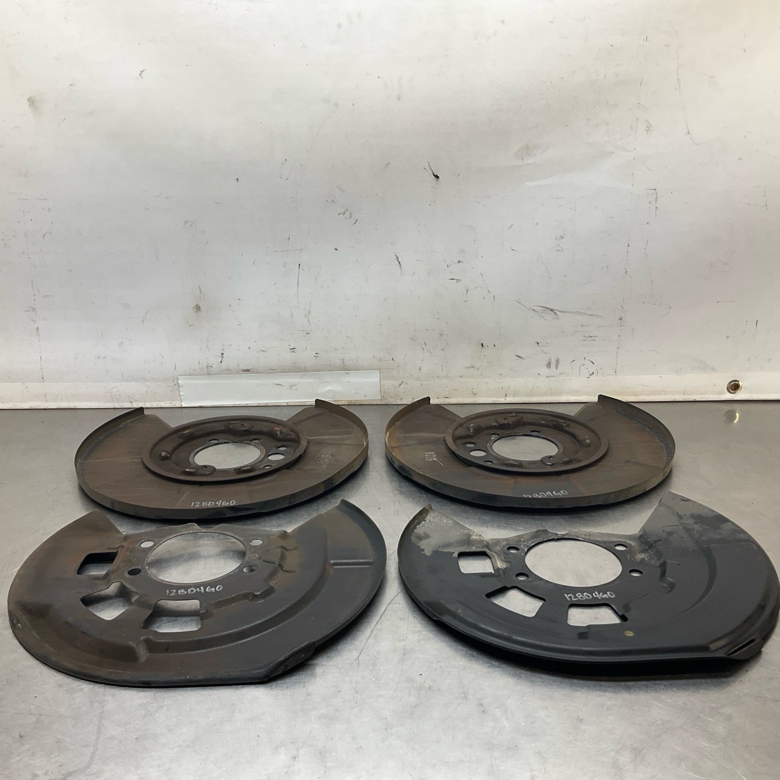 08-15 G37 Q50 Q60 Akebono Big Brake Caliper Set Oem 12Bd4G0 - On Point Parts Inc