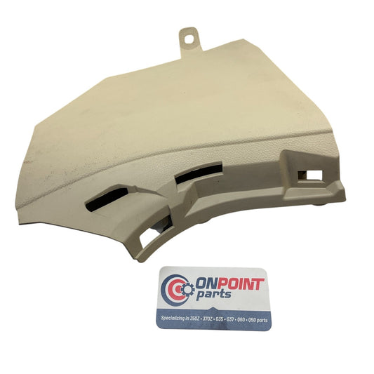 07-13 G35 G37 Front Passenger Lower Kick Panel Trim 80830Ju40B Oem Fjg - On Point Parts Inc