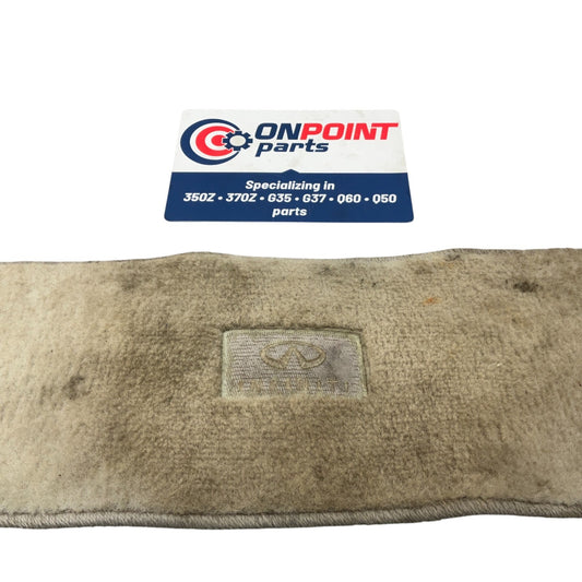 09-13 G37 Rear Sedan Interior Floor Carpet Oem Fjg - On Point Parts Inc