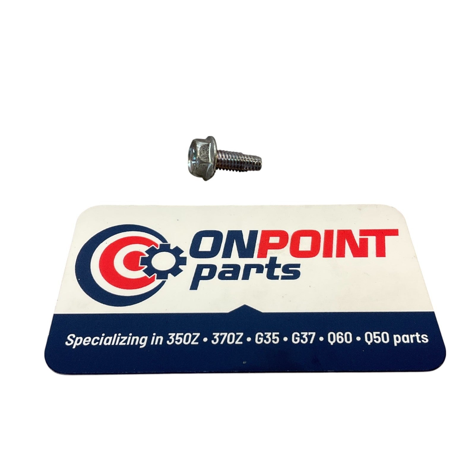 03-15 G35 G37 Q60 350Z 370Z Door Speaker Mount Screw 085666162A Oem Fjg - On Point Parts Inc