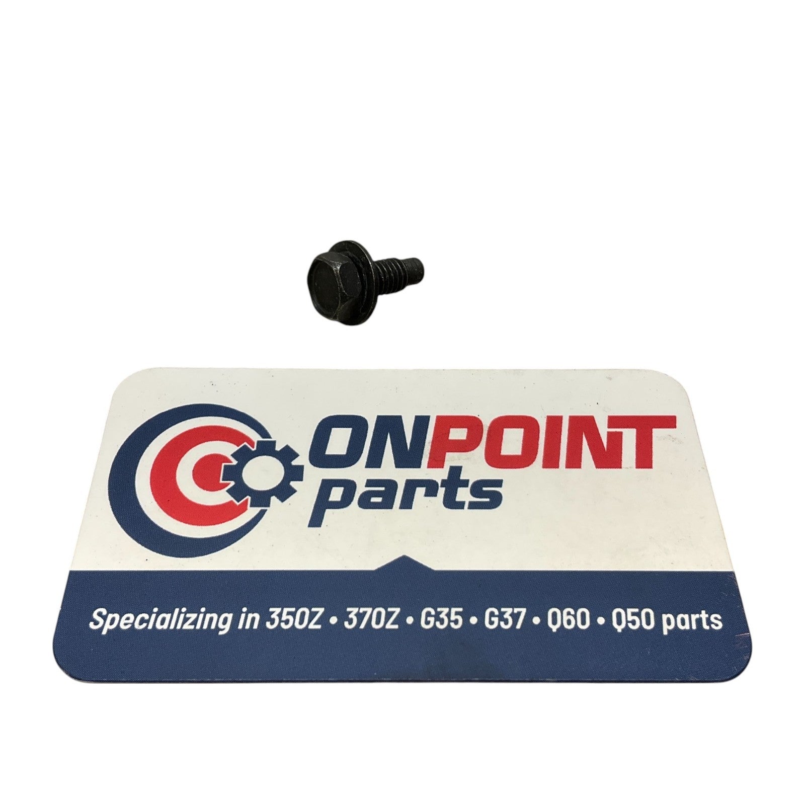06-15 G35 G37 Q60 350Z 370Z Catch Stop To Door Shell Bolt 8049840U0A Oem Fjg - On Point Parts Inc