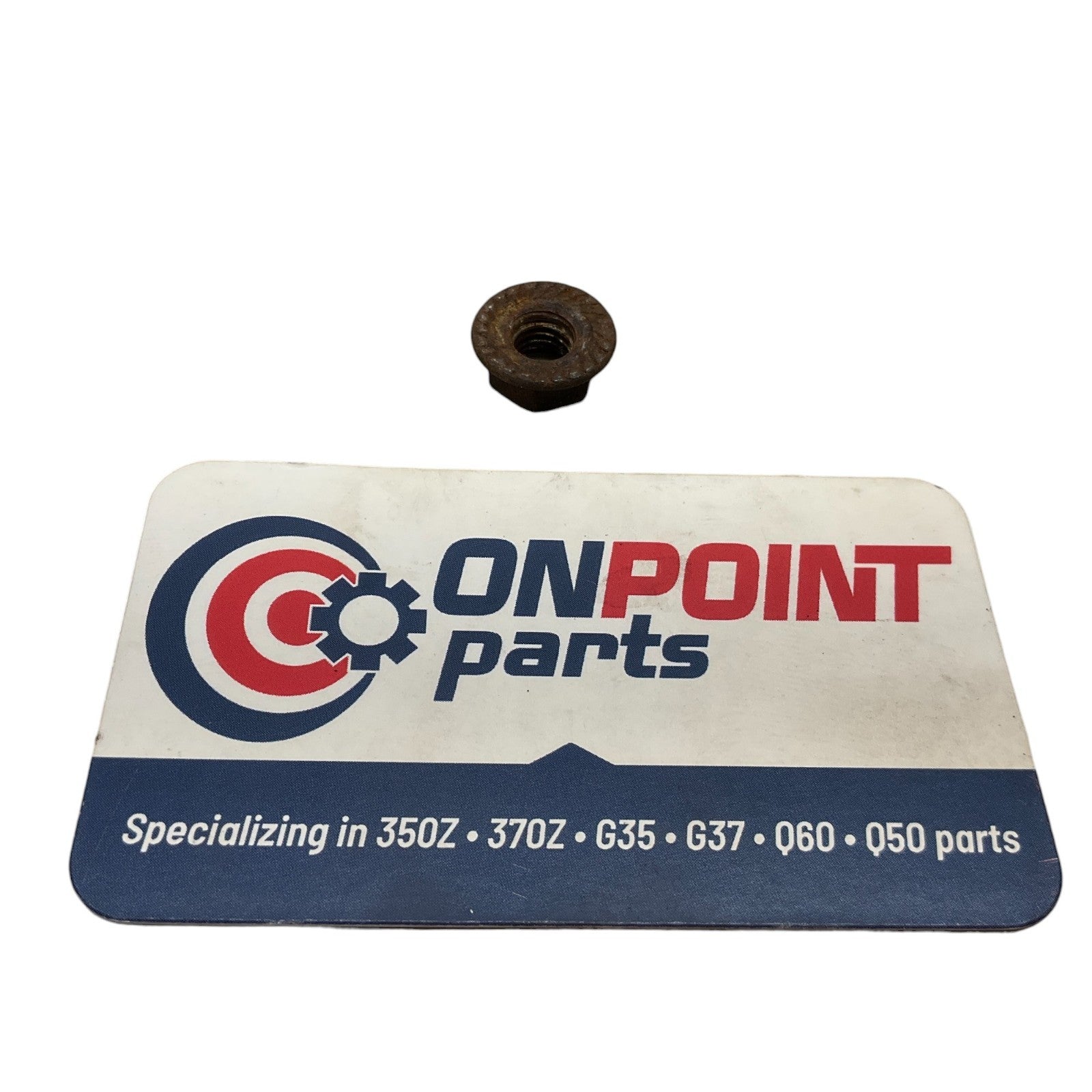 03-19 G35 G37 Q50 Q60 350Z 370Z Brake Line Nut 089186081A Oem Gng - On Point Parts Inc