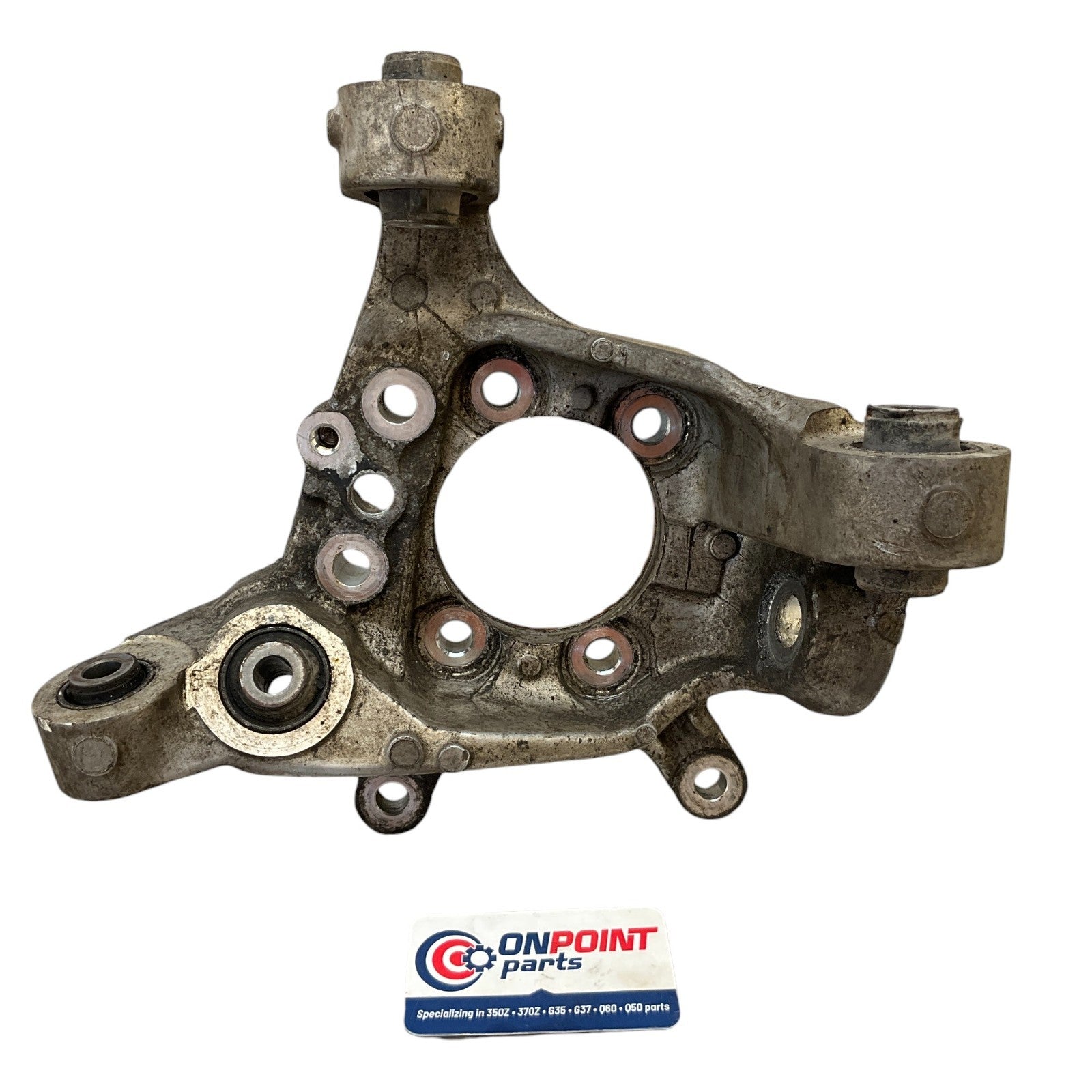 09-20 370Z 07-15 G35 G37 Q60 OEM Rear Driver Left Spindle Knuckle 43019JK000 - On Point Parts Inc