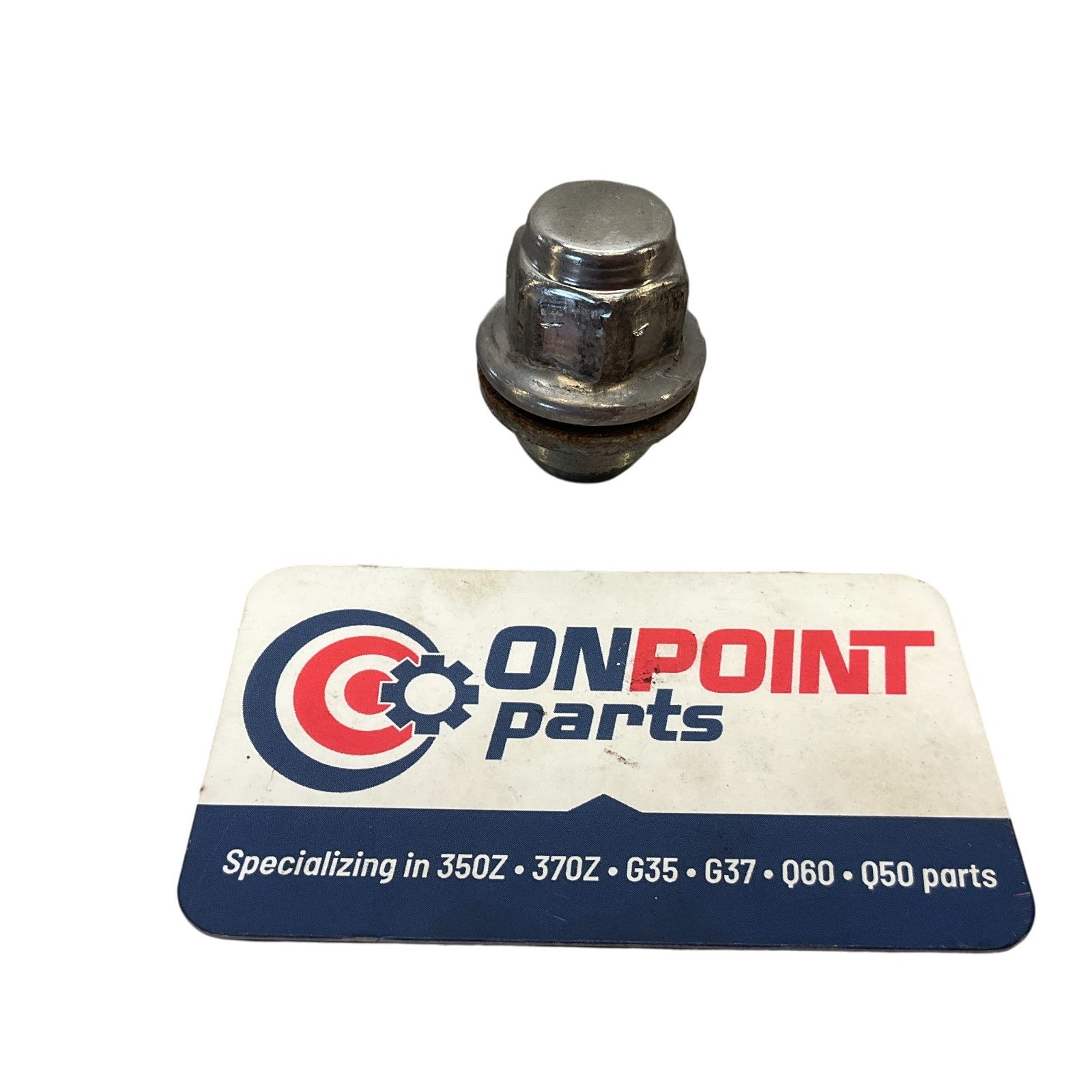 07-13 G37 09-16 370Z Wheel Lug Nuts 40224JK00A Oem Htg - On Point Parts Inc