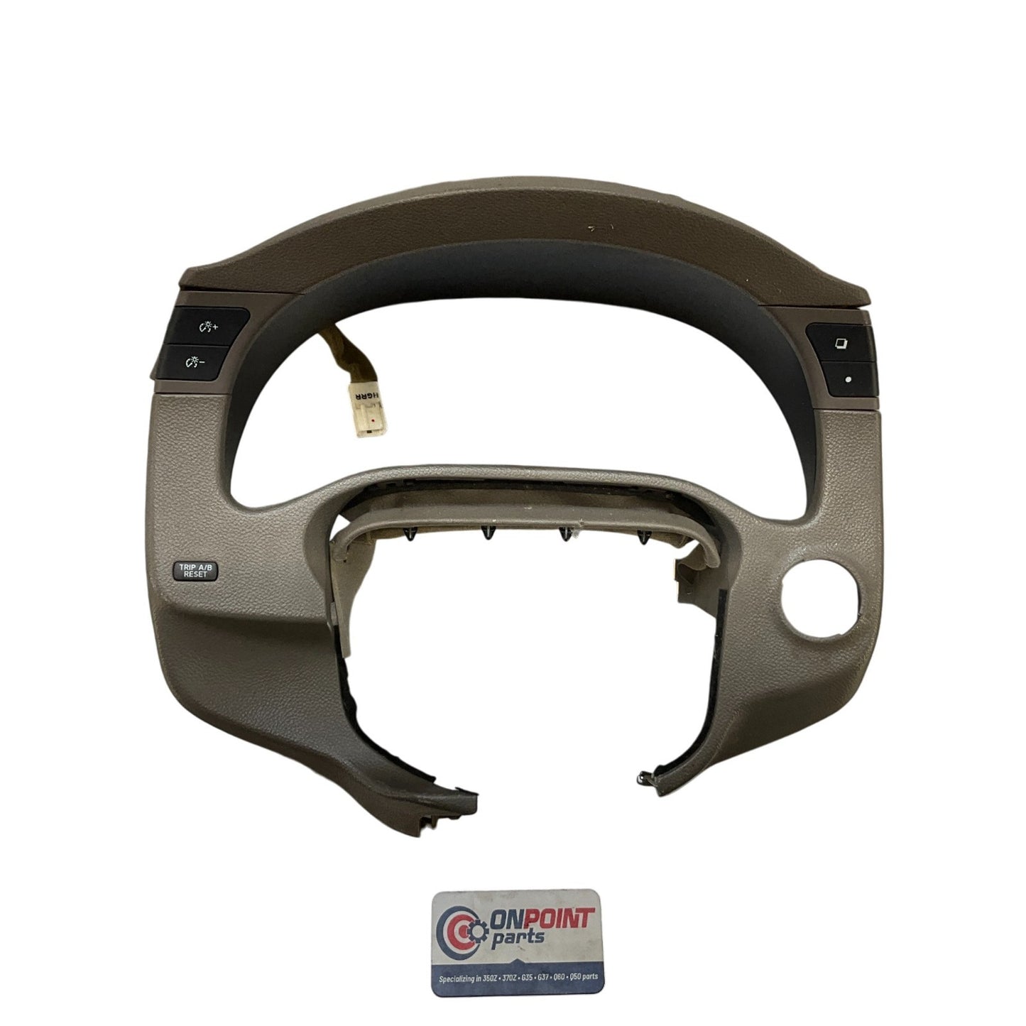 07-09 Infiniti G35 G37 Front Speedometer Bezel Cover Trim 68240JK60B OEM IPG - On Point Parts Inc