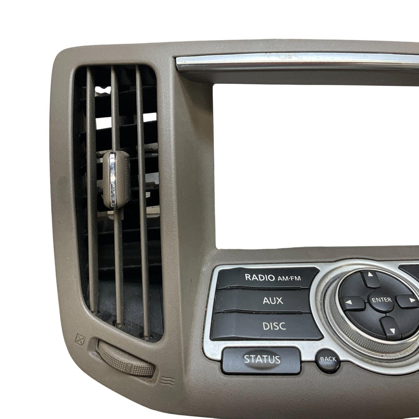 07-13 Infiniti G35 G37 Sedan Navigation Screen Controls Bezel 68270JK00B OEM IPG - On Point Parts Inc