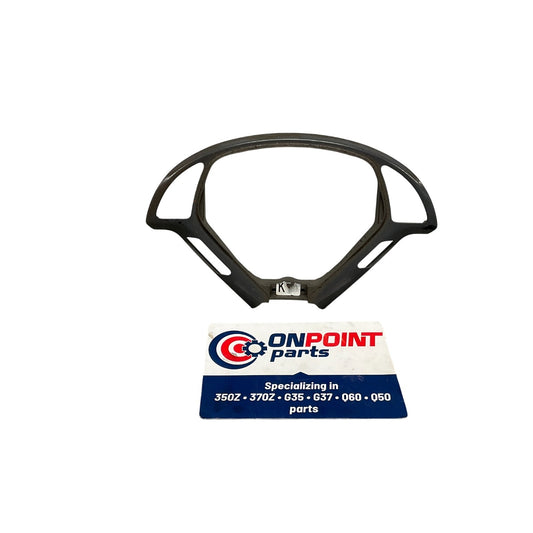 07-11 Infiniti G35 G37 Steering Wheel Radio Cruise Bezel 48463JK07B OEM IPG - On Point Parts Inc