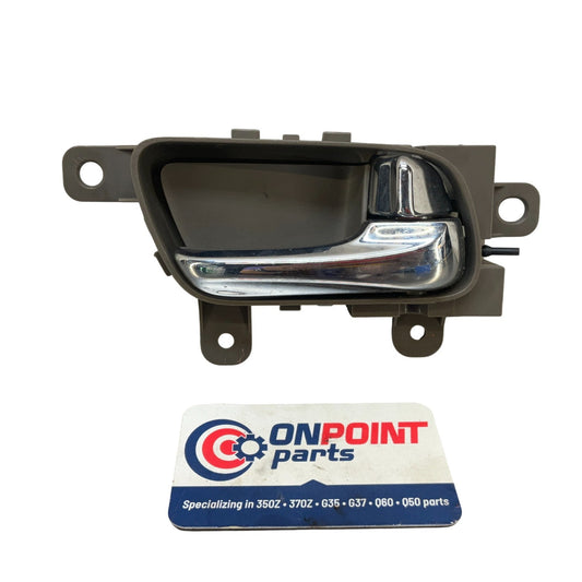 07-15 Infiniti G35 G37 Q60 FR Passenger Interior Door Handle 80670JK00A OEM IPG - On Point Parts Inc