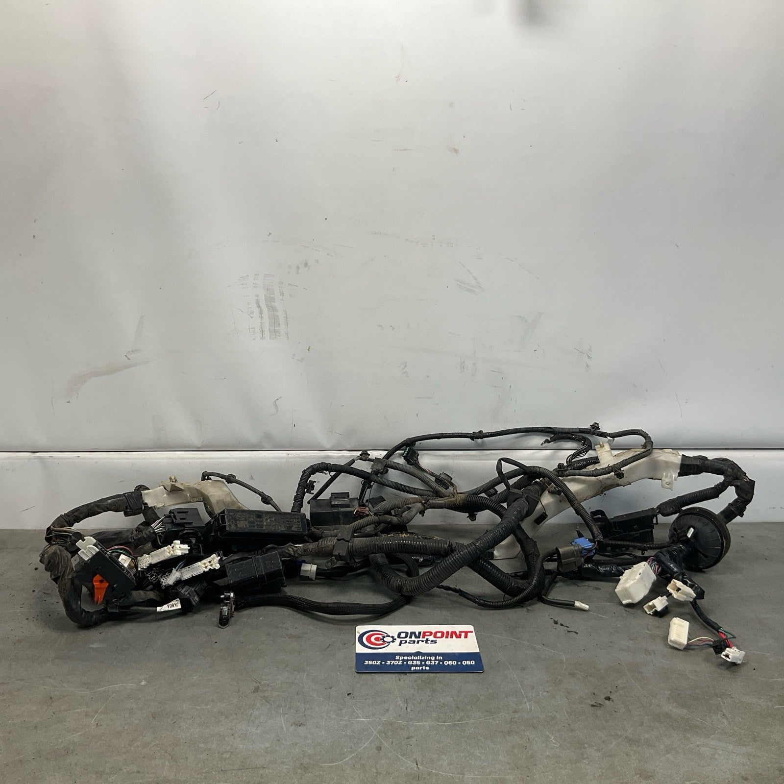 08-10 Infiniti G35 G37 VQ37VHR Auto Engine Bay Wire Harness 240121NC0B OEM IPG - On Point Parts Inc