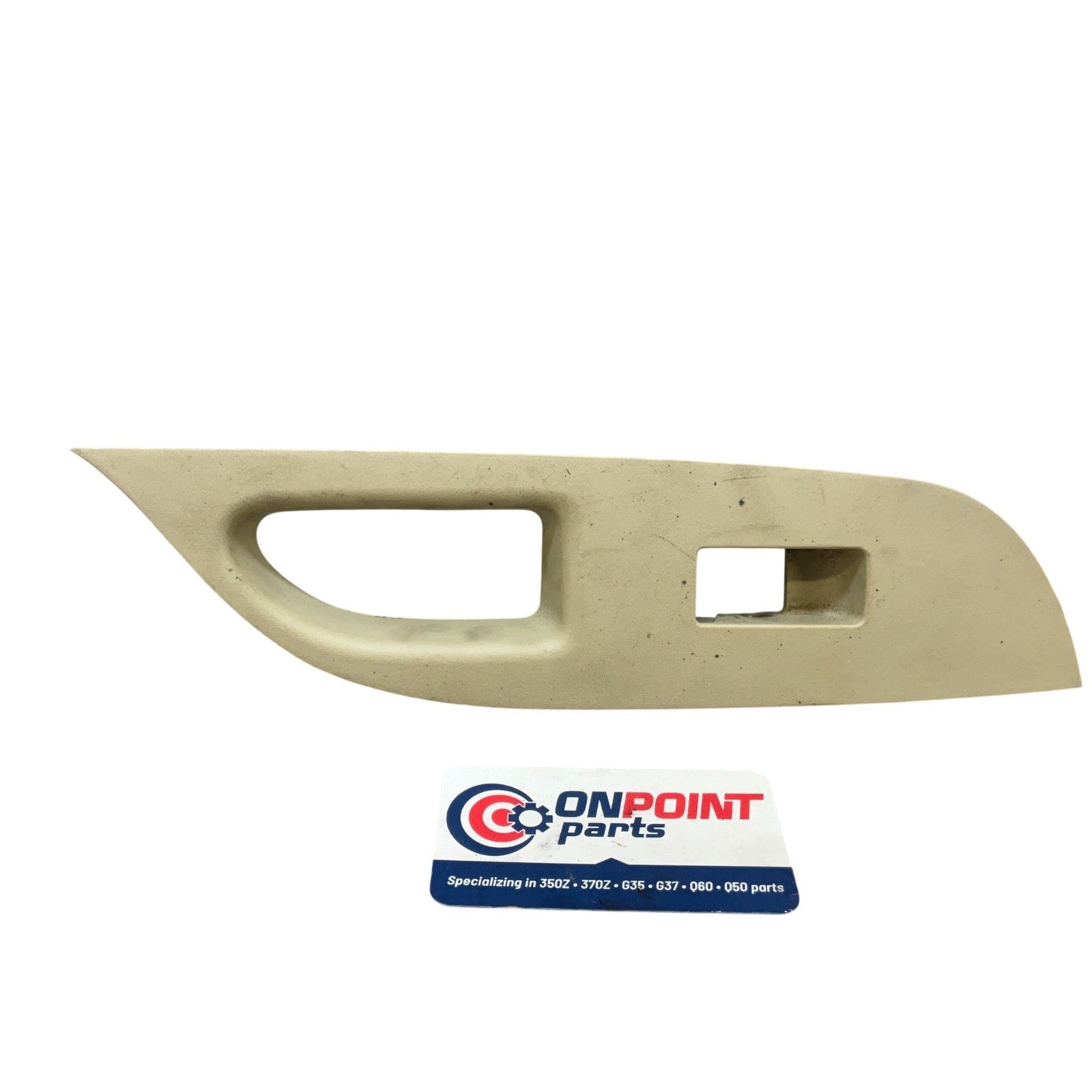 08-11 Infiniti G35 G37 Rear RH Door Window Lock Switch Trim 829601NC1A OEM IPG - On Point Parts Inc