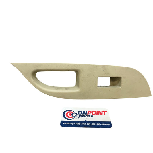 08-11 Infiniti G35 G37 Rear RH Door Window Lock Switch Trim 829601NC1A OEM IPG - On Point Parts Inc