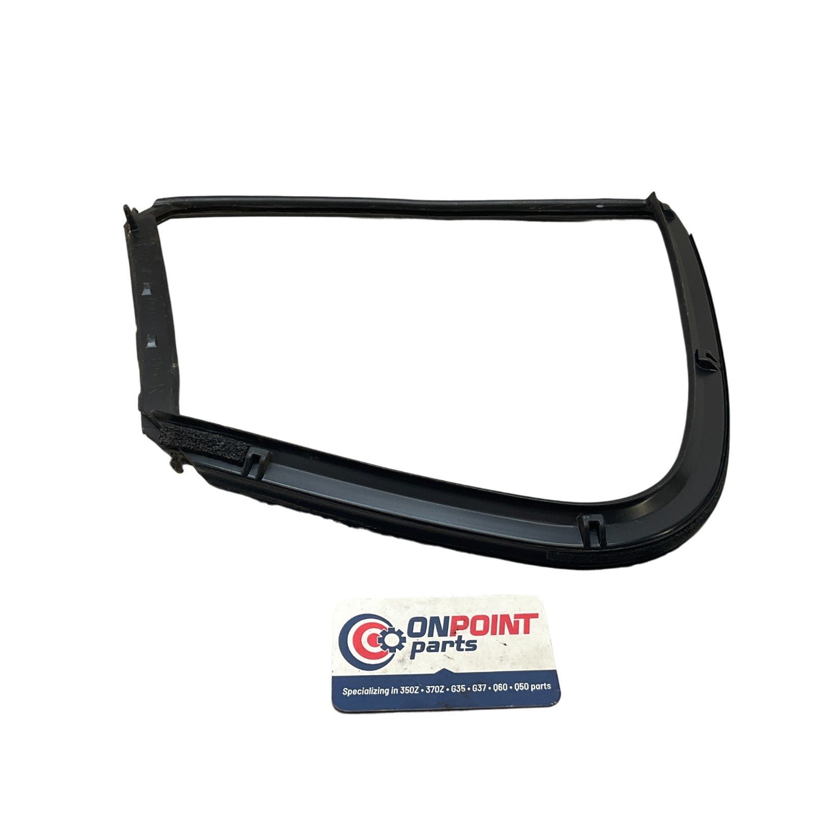 07-10 Infiniti G35 G37 Sedan RH Quarter Glass Weatherstrip 82272JK000 OEM IPG - On Point Parts Inc
