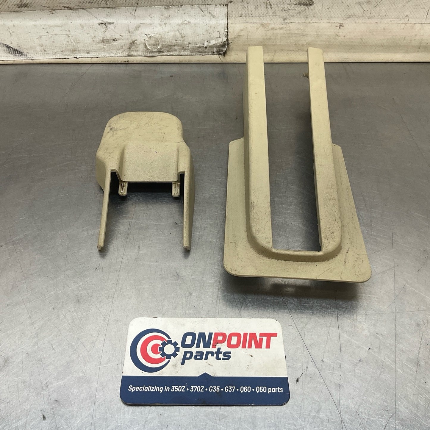 07-13 Infiniti G35 G37 Front Driver Seat Track Trim Cover OEM Ipg - On Point Parts Inc