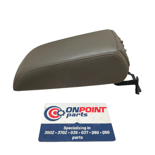 08-10 Infiniti G35 G37 Front Sedan Center Console Armrest 96920JK12B OEM Ipg - On Point Parts Inc