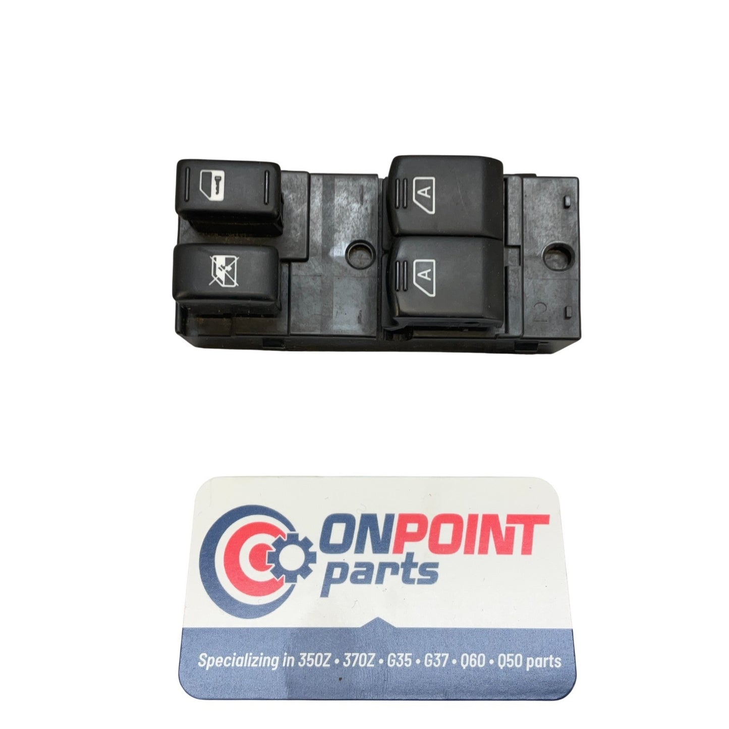 03-09 Nissan 350Z Driver Left Master Door Window Lock Switch 25401CD000 OEM Jbg - On Point Parts Inc