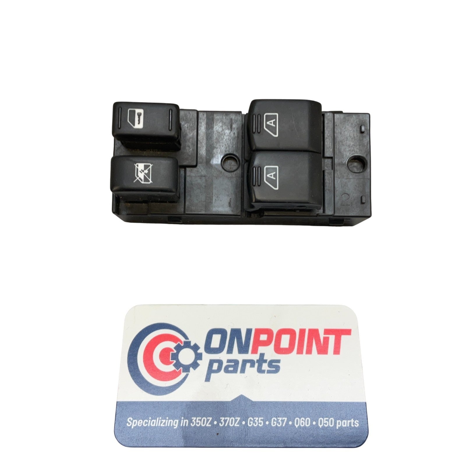 03-09 Nissan 350Z Driver Left Master Door Window Lock Switch 25401CD000 OEM Jbg - On Point Parts Inc