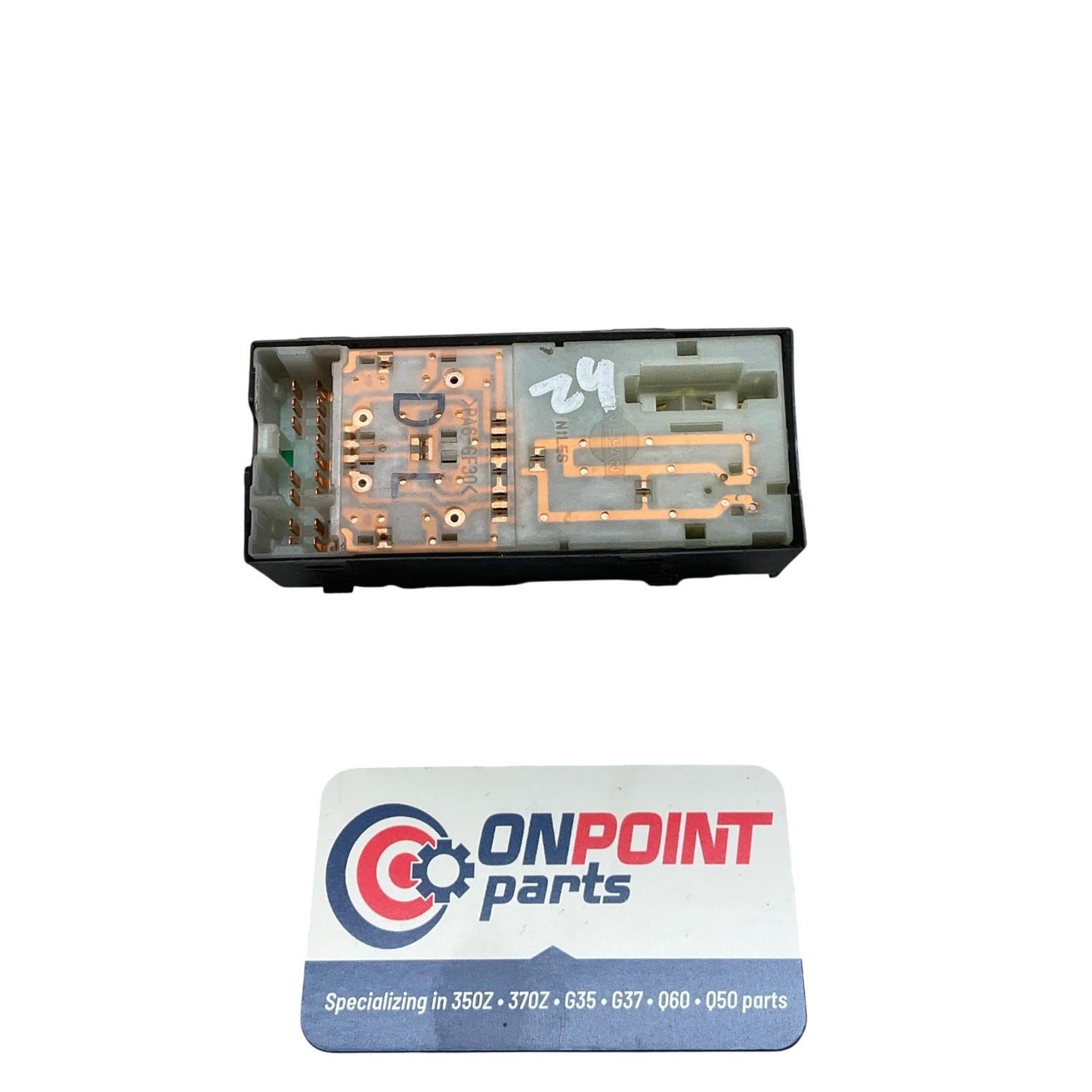 03-09 Nissan 350Z Driver Left Master Door Window Lock Switch 25401CD000 OEM Jbg - On Point Parts Inc