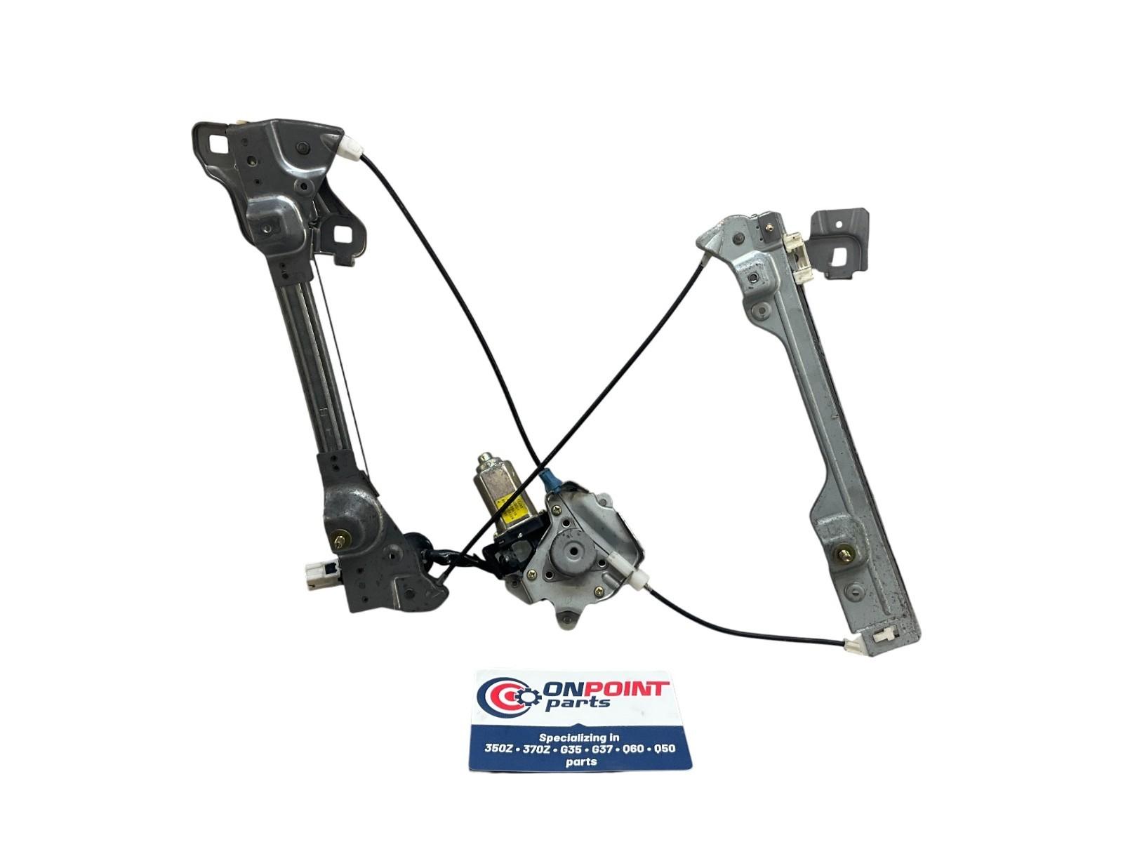 03-09 Nissan 350Z Driver Left Window Motor Regulator 80721CD000 OEM Jbg - On Point Parts Inc