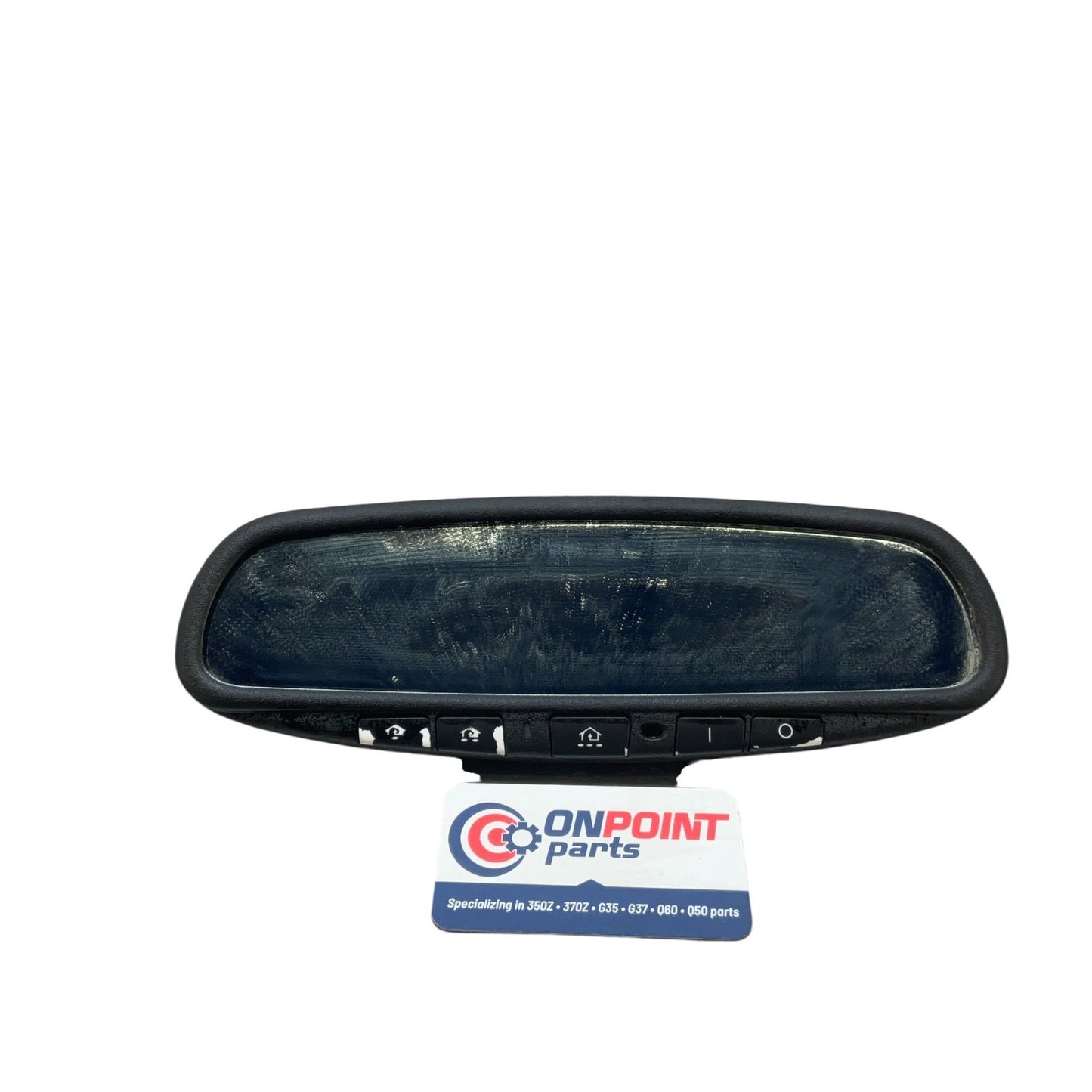 03-04 Nissan 350Z G35 Rear View Mirror 96321CD000 OEM Jbg - On Point Parts Inc
